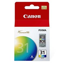 Canon CL31 Tri-Color Ink Cartridge cartucho de tinta Original Cian, Magenta, Amarillo