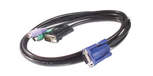 APC 1.8m KVM PS/2 Cable cable para video, teclado y ratón (kvm) Negro 1,8 m APC 1.8m KVM PS/2 Cable cable para video, teclado y ratón (kvm) Negro 1,8 m