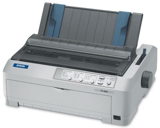 Epson FX-890 impresora de matriz de punto 240 x 144 DPI 680 carácteres por segundo Epson FX-890 impresora de matriz de punto 240 x 144 DPI 680 carácteres por segundo