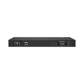 PDU ATS (Fuente Redundante Auto-transferible) Monitoreable, Para Distribución de Energía, 2 Entradas 120 Vca NEMA5-15P, Con 10 Salidas NEMA 5-15R, Horizontal 19in, 1UR