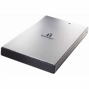 Iomega Silver Portable Hard Drive 160 GB disco duro externo Plata