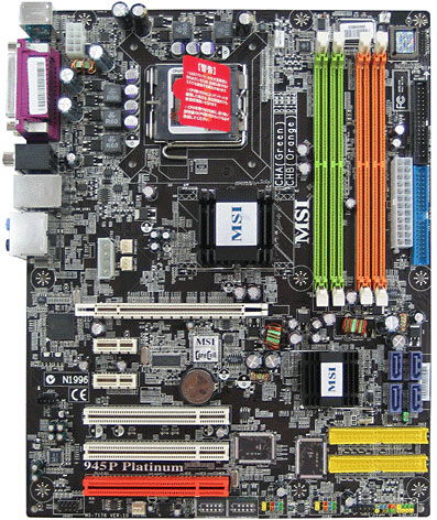 MSI 945P NEO-F placa base LGA 775 (Socket T) ATX MSI 945P NEO-F placa base LGA 775 (Socket T) ATX