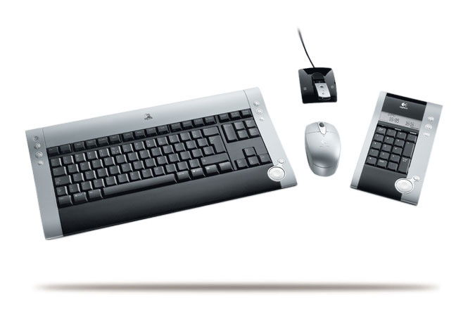Logitech diNovo cordless desktop for notebooks teclado Ratón incluido RF inalámbrico