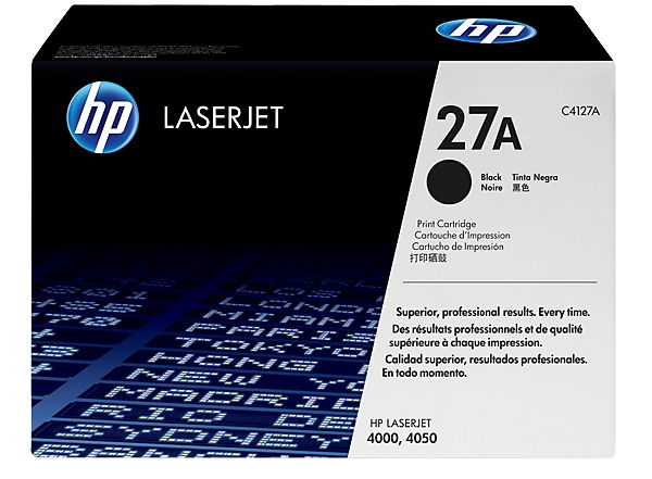 HP 27X cartucho de tóner 1 pieza(s) Original Negro HP 27X cartucho de tóner 1 pieza(s) Original Negro