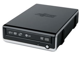 LG External 16x Super Multi DVD Rewriter unidad de disco óptico Negro