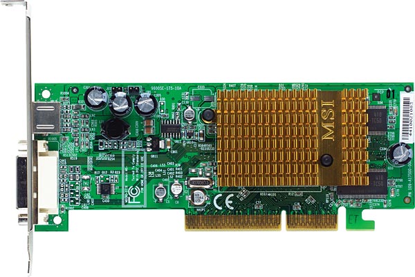 MSI RX9550SE-TD128 tarjeta gráfica GDDR