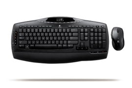 Logitech Cordless Desktop® MX™ 3200 Laser teclado Ratón incluido RF inalámbrico Negro