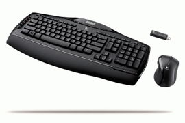 Logitech Cordless Desktop® MX™ 3200 Laser teclado Ratón incluido RF inalámbrico Negro Logitech Cordless Desktop® MX™ 3200 Laser teclado Ratón incluido RF inalámbrico Negro