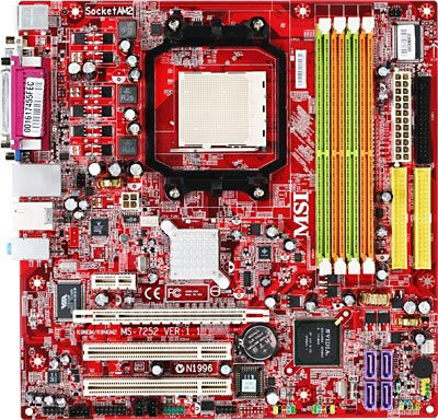 MSI K9NGM2 Socket AM2 micro ATX MSI K9NGM2 Socket AM2 micro ATX