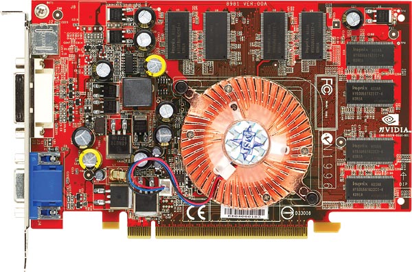 MSI NX6600-TD256E tarjeta gráfica GDDR
