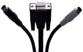Linksys CPU Switch PS/2 Cable Kit, 6 feet cable para video, teclado y ratón (kvm) 1828 m