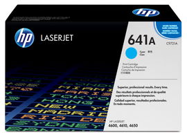 HP Cartucho de tóner original LaserJet 641A cian HP Cartucho de tóner original LaserJet 641A cian