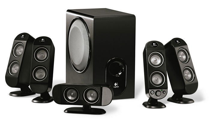 Logitech X-530 Speakers 5.1 conjunto de altavoces 70 W 5.1 canales 45 W Logitech X-530 Speakers 5.1 conjunto de altavoces 70 W 5.1 canales 45 W