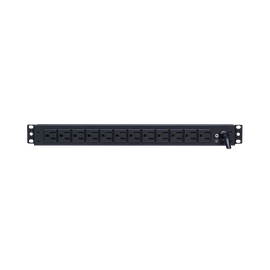 PDU Básico Para Distribución de Energía, Con 12 Tomas NEMA 5-15R Traseras, 1UR, 15 Amp, 120 Vca