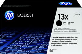 HP Cartucho de tóner original LaserJet 13X de alta capacidad negro HP Cartucho de tóner original LaserJet 13X de alta capacidad negro