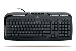 Logitech Media Keyboard teclado PS/2 Negro Logitech Media Keyboard teclado PS/2 Negro