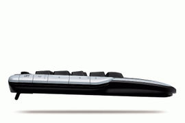 Logitech Cordless Desktop® LX 710 Laser teclado Ratón incluido RF inalámbrico Negro