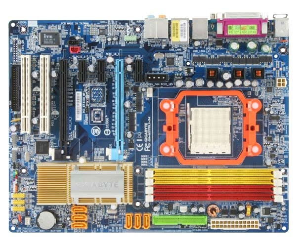 Gigabyte GA-M57SLI-S4 placa base Socket AM2 ATX Gigabyte GA-M57SLI-S4 placa base Socket AM2 ATX
