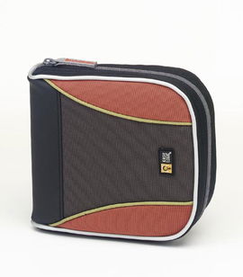 Case Logic 32 Capacity CD Wallet Nylon Red 32 discos Rojo