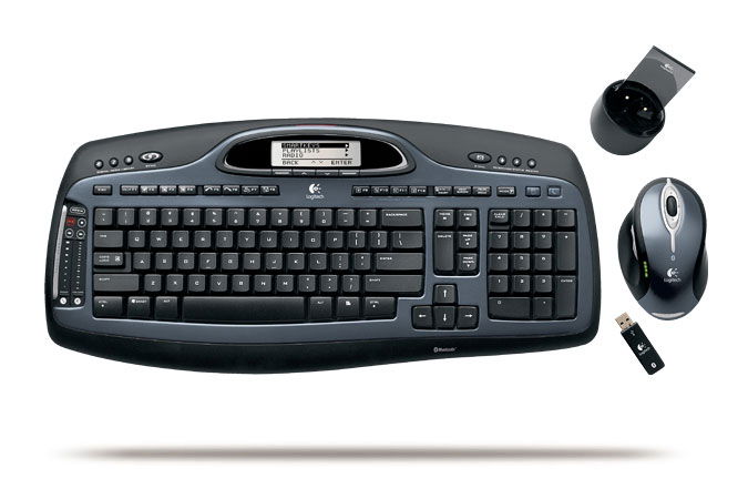 Logitech Cordless Desktop MX 5000 Laser teclado Ratón incluido Bluetooth
