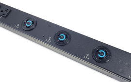 APC Metered Rack 5.7K VA PDU unidad de distribución de energía (PDU) Negro