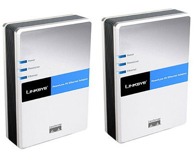 Linksys PowerLine AV Ethernet Adapter Kit 100 Mbit/s Linksys PowerLine AV Ethernet Adapter Kit 100 Mbit/s