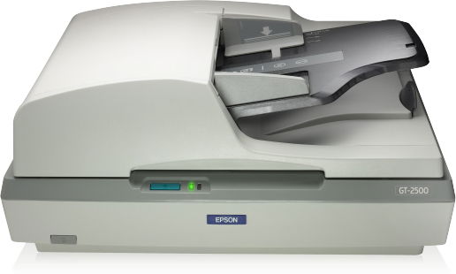 Epson GT-2500 Escáner de superficie plana y alimentador automático de documentos (ADF) 1200 x 1200 DPI A4 Gris, Blanco Epson GT-2500 Escáner de superficie plana y alimentador automático de documentos (ADF) 1200 x 1200 DPI A4 Gris, Blanco