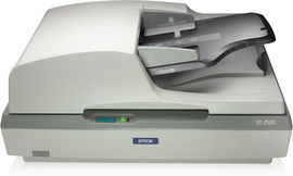 Epson GT-2500 Escáner de superficie plana y alimentador automático de documentos (ADF) 1200 x 1200 DPI A4 Gris, Blanco Epson GT-2500 Escáner de superficie plana y alimentador automático de documentos (ADF) 1200 x 1200 DPI A4 Gris, Blanco