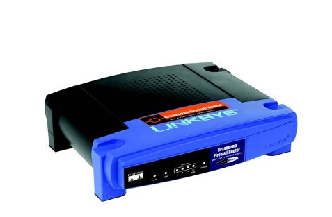 Linksys BEFSX41 router Negro, Azul
