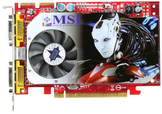 MSI RX1650XT-T2D256E tarjeta gráfica GDDR3