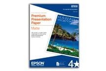 Epson Premium Presentation Paper Matte, Borderless - 8 Epson Premium Presentation Paper Matte, Borderless - 8