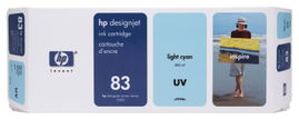 HP 83 680-ml Light Cyan DesignJet UV Ink Cartridge cartucho de tinta 1 pieza(s) Original Cian claro HP 83 680-ml Light Cyan DesignJet UV Ink Cartridge cartucho de tinta 1 pieza(s) Original Cian claro