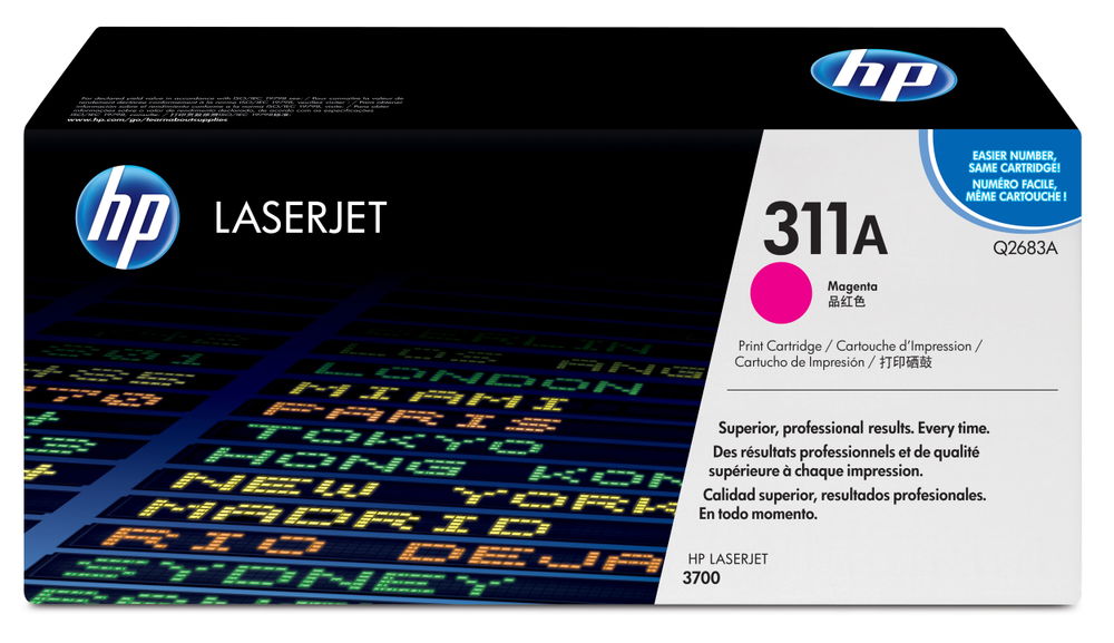 HP 311A Magenta Original LaserJet Toner Cartridge cartucho de tóner 1 pieza(s) HP 311A Magenta Original LaserJet Toner Cartridge cartucho de tóner 1 pieza(s)