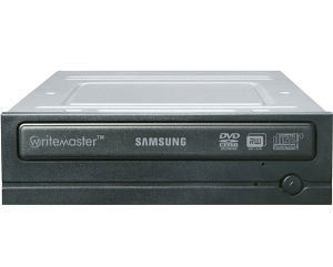 Samsung DVD-Writer 20x Super-WriteMaster, Black + Software unidad de disco óptico Interno Negro