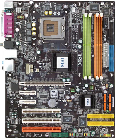 MSI 945P PLATINUM Retail LGA 775 (Socket T) ATX MSI 945P PLATINUM Retail LGA 775 (Socket T) ATX
