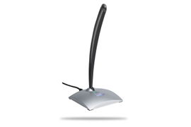 Logitech USB Desktop Microphone Negro, Plata