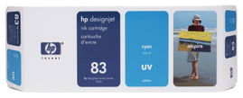 HP 83 680-ml Cyan DesignJet UV Ink Cartridge cartucho de tinta 1 pieza(s) Original Cian HP 83 680-ml Cyan DesignJet UV Ink Cartridge cartucho de tinta 1 pieza(s) Original Cian