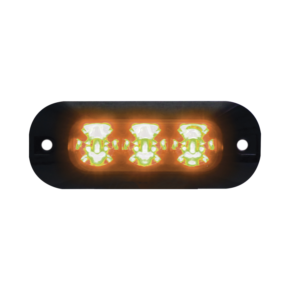 Luz perimetral de 3 LEDS color ámbar