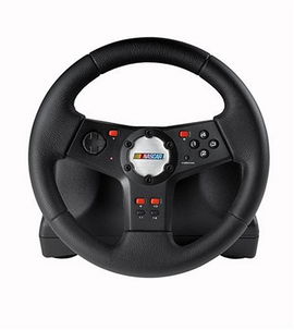 Logitech NASCAR Racing Wheel Negro Volante + Pedales Analógico PC