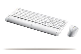 Logitech Cordless Desktop® S 530 Laser for Mac® teclado Ratón incluido RF inalámbrico Blanco