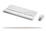 Logitech Cordless Desktop® S 530 Laser for Mac® teclado Ratón incluido RF inalámbrico Blanco