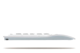 Logitech Cordless Desktop® S 530 Laser for Mac® teclado Ratón incluido RF inalámbrico Blanco
