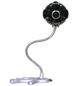MSI StarCam 370i Black cámara web 640 x 480 Pixeles USB 2.0 Negro