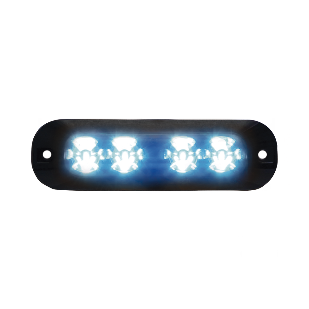 Luz Perimetral , 4 LEDs Ultra Brillantes, color Azul