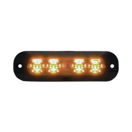Luz Perimetral , 4 LEDs Ultra Brillantes, color Ambar