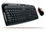 Logitech Cordless Desktop® EX 110 teclado Ratón incluido RF inalámbrico Negro