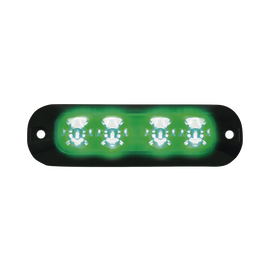 Luz Perimetral , 4 LEDs Ultra Brillantes, color Verde