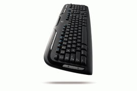 Logitech Cordless Desktop® EX 110 teclado Ratón incluido RF inalámbrico Negro