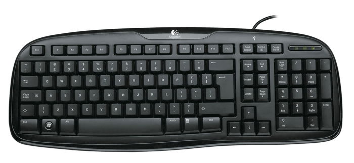 Logitech Classic Keyboard 200 US teclado USB Negro
