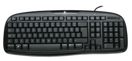 Logitech Classic Keyboard 200 US teclado USB Negro
